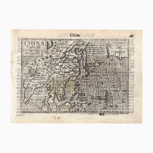 Antike Landkarte von China, 1500er