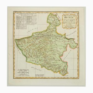 Karte der chinesischen Provinz Henan