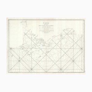 Carte Marine des Environs de Hong Kong et Macao, 1800s
