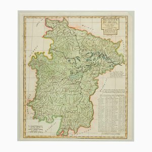 Karte der Provinz Huquang