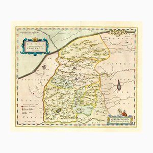 Die erste westliche Karte der chinesischen Provinz Shanxi