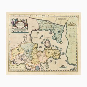 Die erste westliche Karte der chinesischen Provinz Shandong