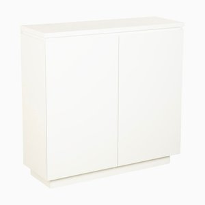 White Wooden Cube Sideboard from Interlübke