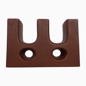 Dutch Studio Ceramic Vase by Marius & Hugo Van Woerden for Vest Keramiek, 1970s