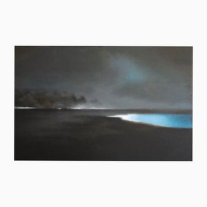 Anne Pélissier (BERG), Nuit bleue, 2017, Oil on Canvas