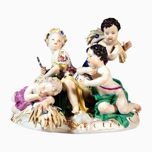 Cupid Group by J.J. Kaendler for Meissen, 1760
