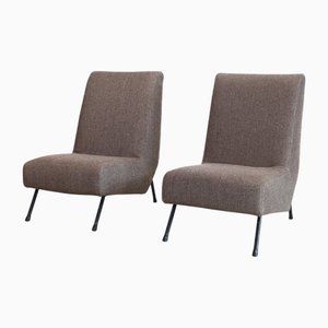 Vintage Lounge Chairs, 1950s, Set of 2