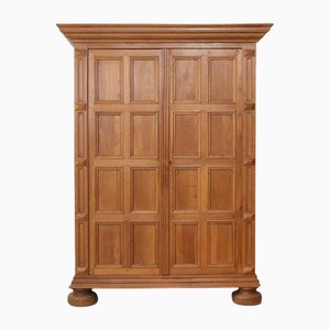 Vintage Oak Panel Cabinet, 1990s