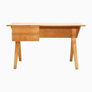 Scrivania EB02 in betulla di Cees Braakman per Pastoe, anni '50
