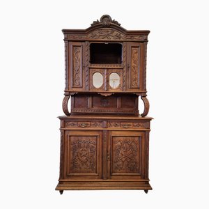 Cupboard with Wood Carvings