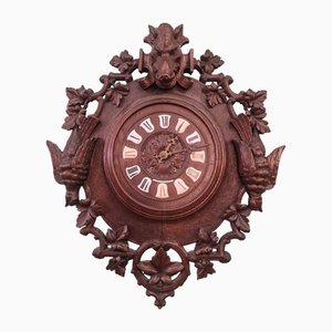 Hunter Style Wall Clock in Oak