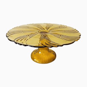 Art Deco Cake Stand from Val St. Lambert, 1930s