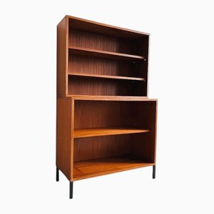 Vintage Danish Teak Bookcase, 1950s