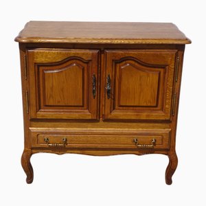 Small Light Oak Buffet, 1980s