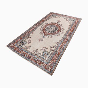 Handgeknüpfter türkischer Vintage Wollteppich, 1970er