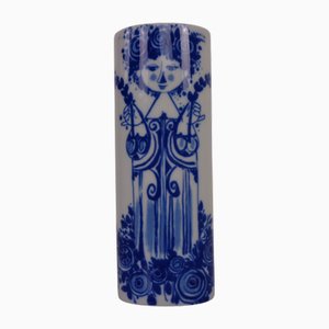 Vaso in porcellana di Bjørn Wiinblad per Rosenthal, anni '60