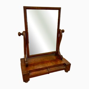 Antique Victorian Mahogany Swing Dressing Mirror, 1860s