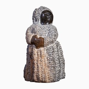 Colleen Madamombe, Strength of Womanhood Sculpture, 1970s, Granite