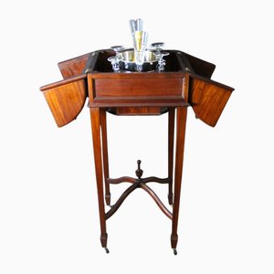 Mobile bar vintage in champagne, anni '20