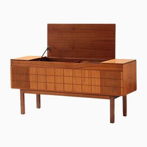 Vintage English HMV 2351 Audio Cabinet, 1960s