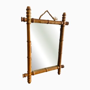 Wall Mirror in Wooden Frame