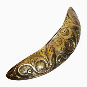 Broche de luna estilo Art Déco vienés, años 70