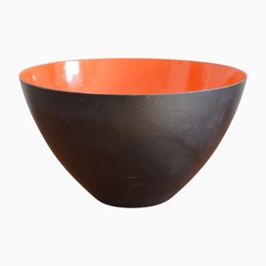 Enamelled Steel Bowl by Herbert Krenche for Torben Ørskov, 1950s