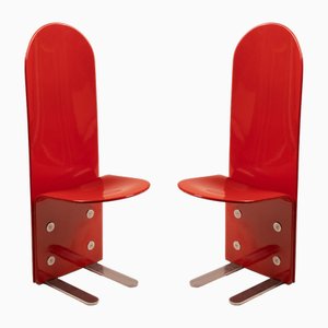 Pellicano Chairs by Luigi Saccardo for Arrmet, 1975, Set of 2