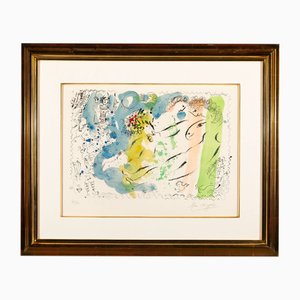 Marc Chagall, Lumiere du cirque (La luce del circo), 1969, Litografia