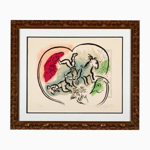 Marc Chagall, Le coeur de cirque (Das Herz des Zirkus), 1967, Lithographie