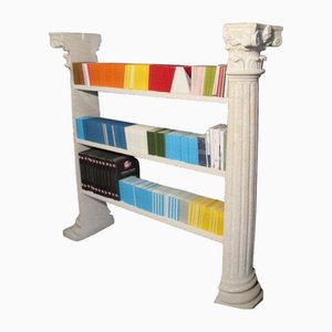 Vicenza Limestone Stone Bookcase by Achille Grassi