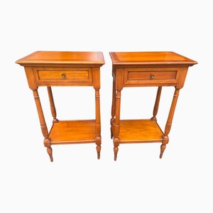 Mesitas de noche vintage, años 60. Juego de 2