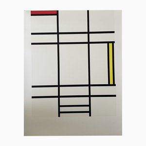 Piet Mondrian, Composition Jaune et Rouge, Print