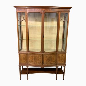 Inlaid Mahogany Display Cabinet from Maple & Co., 1900s