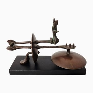 Riccardo Cassini, Untitled, 1970s, Bronze and Wood