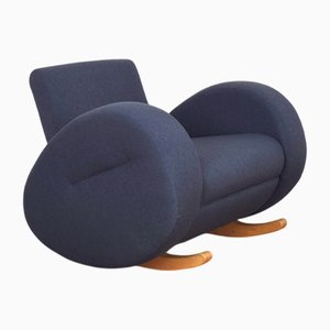 Mid-Century Modern Rocking Chair from Bretz, Germany, 1980s