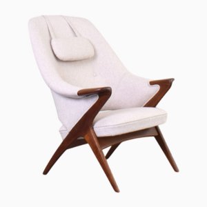 Mid-Century Teak Bravo Sessel von Sigurd Resell für Rastad & Relling, 1957