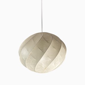 Lampada da soffitto Mid-Century Space Age Cocoon di Goldkant Leuchten, anni '60