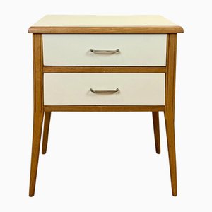 Mesita de noche vintage, España, años 60