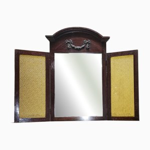 Miroir Style Art Nouveau avec Portes en Verre, Italie