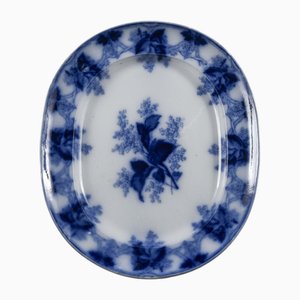 Piatto in ceramica smaltata perla di Wedgwood