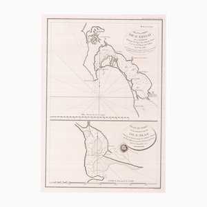 Frühe Charts von San Diego und San Blas