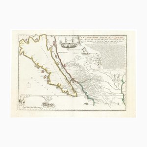 Große Karte der Insel Kalifornien von De Fer