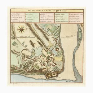 Plan du Québec, Italie, 18e Siècle