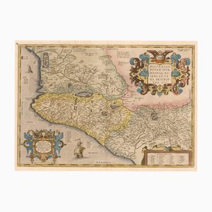 Carte du XVIe siècle de la colonie de la Nouvelle-Espagne