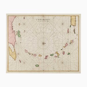 Karte der Kleinen Antillen, 17. Jh.