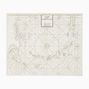 Carte britannique des Petites Antilles