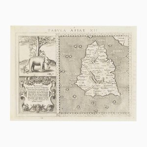 Karte von Taprobana . aus dem 16. Jahrhundert