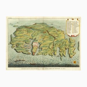 Bird's-Eye View-Map of Malta