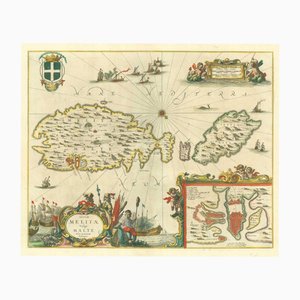 Carte de Malte de Jansson